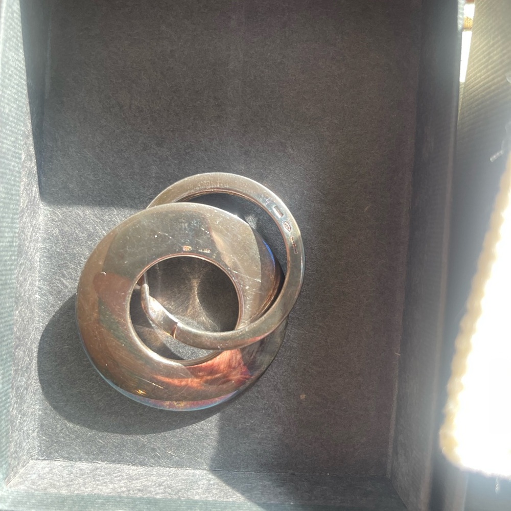 Gucci sterling silver keychain gorgeous marked 925 new in box - Picture 4 of 9